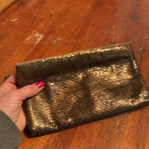 Whiting and Davis bronze clutch